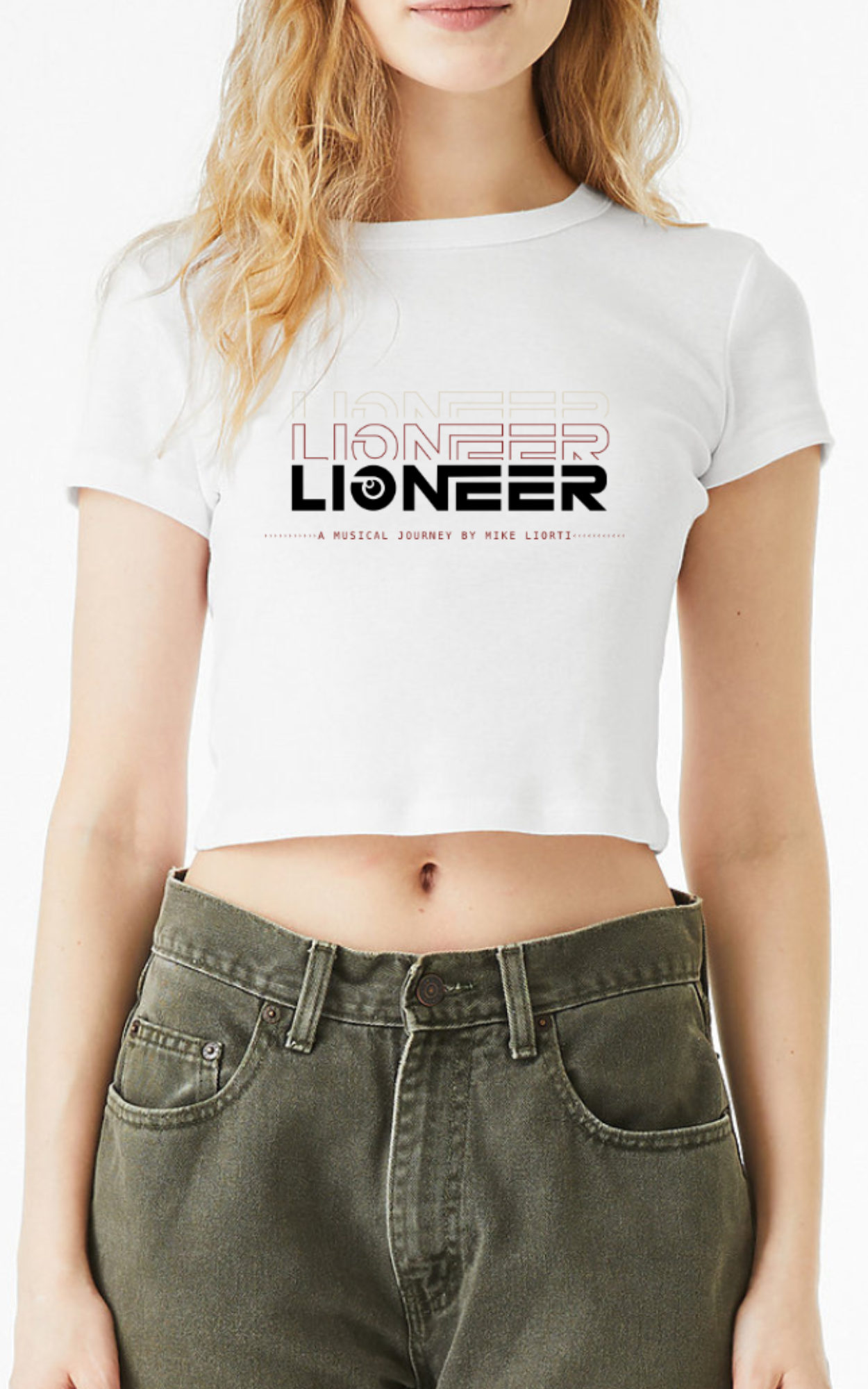 Women's Musical Journey Baby Tee – Lioneer Women's Musical Journey Baby Tee – Lioneer