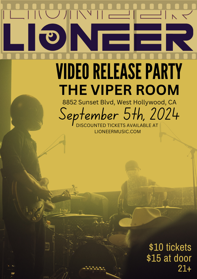 Lioneer "Still Want You" Video release at Viper Room September 5th, 2024