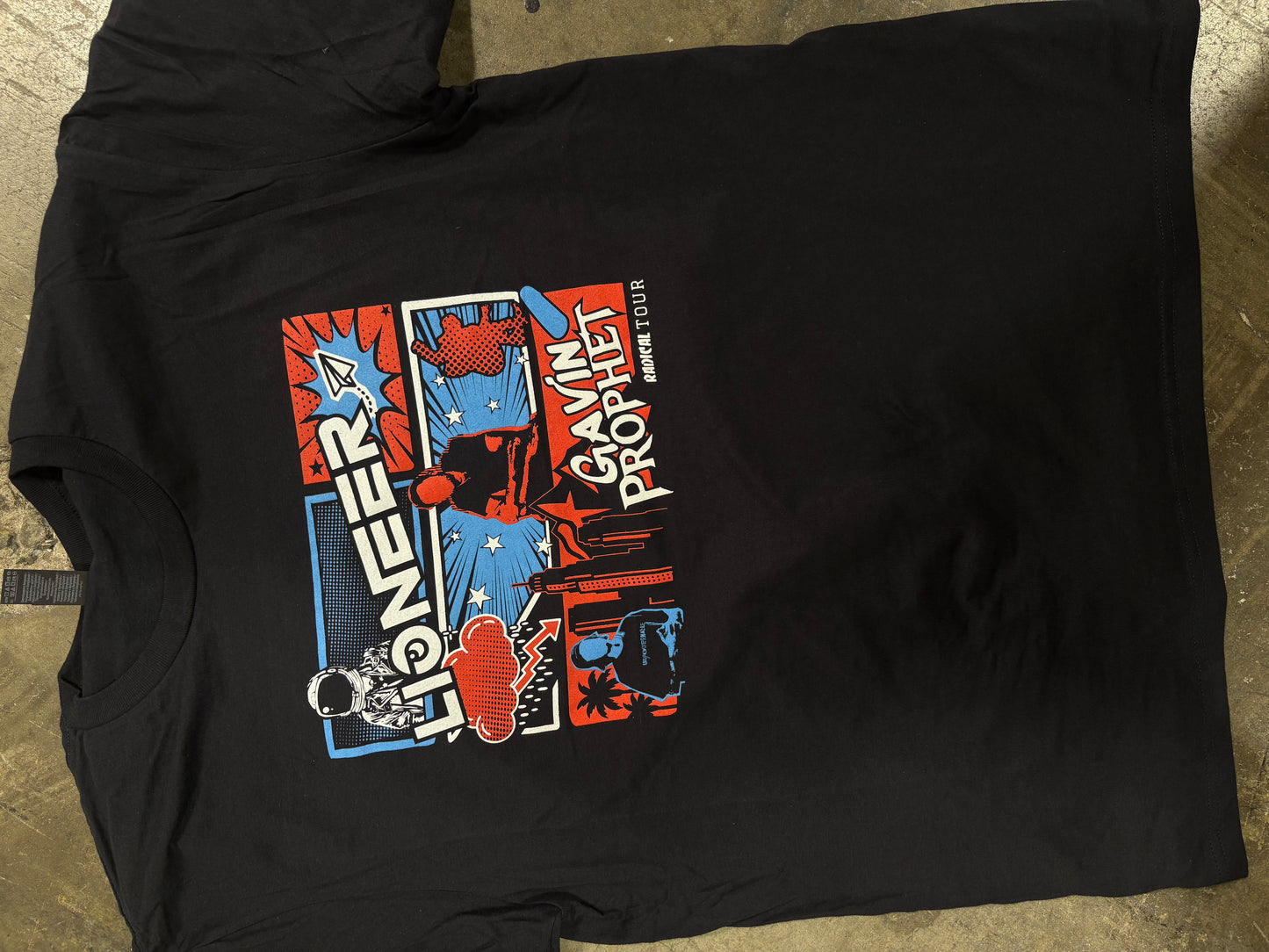Lioneer + Gavin Prophet Rad Tour Tees